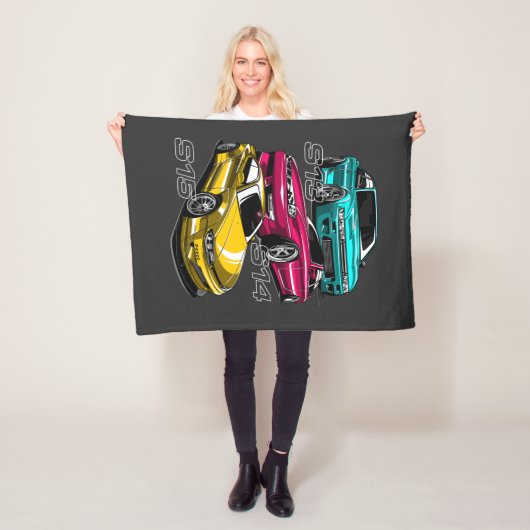 SILVIAの「S」シャーシの進化 フリースブランケット (インサイチュ)