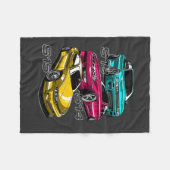 SILVIAの「S」シャーシの進化 フリースブランケット (正面(横))