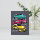 SILVIAの「S」シャーシの進化 ポストカード (スタンド正面)