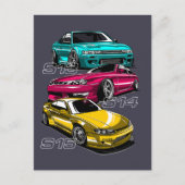 SILVIAの「S」シャーシの進化 ポストカード (正面)