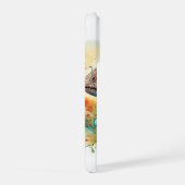 Silvisaurus Serenity 020924AREF143 - Watercolor iPhoneケース (右側面)