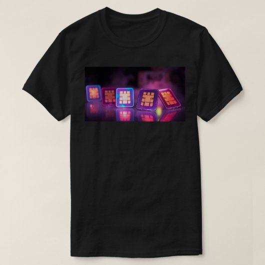 SIMカード Tシャツ (デザイン正面)