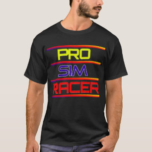 Sim Racer proが仮想レースTシャツをサポート Tシャツ