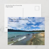 Simax Bay at Crescent Lake, Oregonはがき ポストカード (正面/裏面)