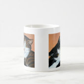 SimbaおよびPeekeyのマグ コーヒーマグカップ (中央)