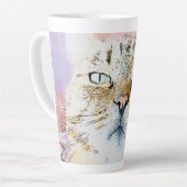 Simba the Striped King カフェラテマグ (左アングル)