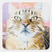 Simba the Striped King スクエアシール (正面)