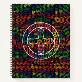 SIMBOLO Love CORIA CACERES by Masanser Pixelat ノートブック