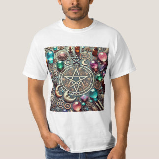 Símbolos de Brujería: Magia y Misterio  Tシャツ