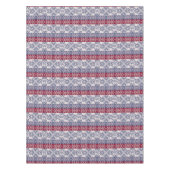 simbolsが付いている民族のアフリカの種族パターン テーブルクロス (正面)