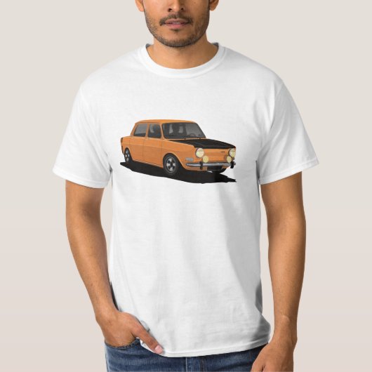 Simca 1000年のRallye | 9つの色の選択 Tシャツ (正面)