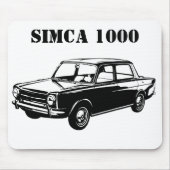 SIMCA 1000 マウスパッド (正面)