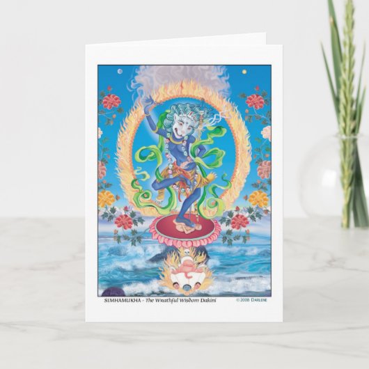 SIMHAMUKHA カード (正面)