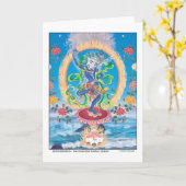 SIMHAMUKHA カード (黄色い花)