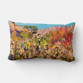 Simi Valley新年の ランバークッション (裏面)