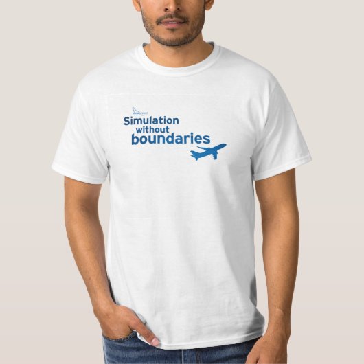 simMarketのペーパー空5 Tシャツ (正面)
