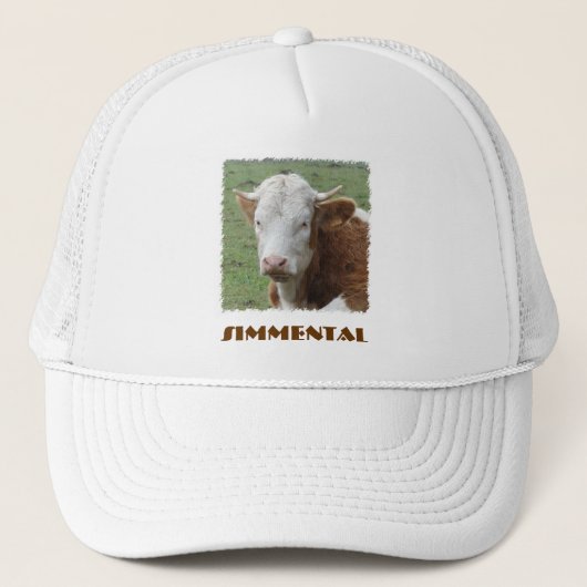 Simmentalの帽子 キャップ (正面)