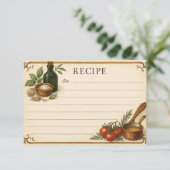 Simmering in Sicily Recipe Card (スタンド正面)