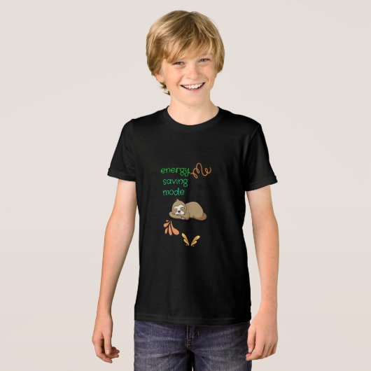 SimmiFashionエネル救ギーのモード トライブレンドＴシャツ (正面全面)