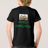 SimmiFashionエネル救ギーのモード トライブレンドＴシャツ (裏面)