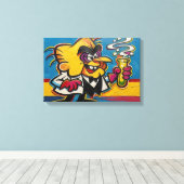 SIMON BAR SINISTER 3 キャンバスプリント (インサイチュ (ウッドフロア))