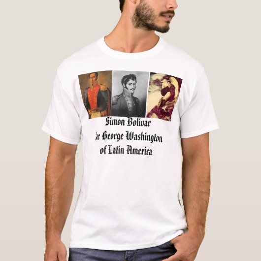 Simon Bolivar、Simon Bolivar、Simon Bolivar、Si… Tシャツ (正面)