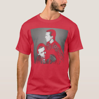 Simon Fowlによるポップデュオ「Ears for Fears」の叫びの肖像画 Tシャツ
