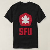Simon Fraser SFU Clan Sticker Tシャツ (デザイン正面)