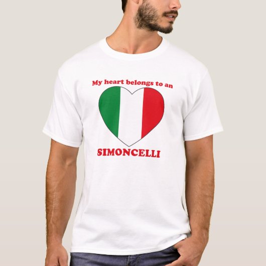 Simoncelli Tシャツ (正面)