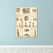 Simonds Manufacturing Company Stewart キャンバスプリント (インサイチュ (ウッドフロア))