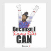 SIMONE BILES - GYMNASTER シール (シート)