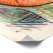 @SimonNRicketts irkafirkaプリント ポスター (角)