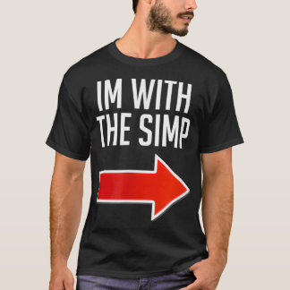 Simpのおもしろい衣装、私はSimpと一緒にいる Tシャツ