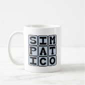 Simpaticoのうまくやるべき簡単 コーヒーマグカップ (左)