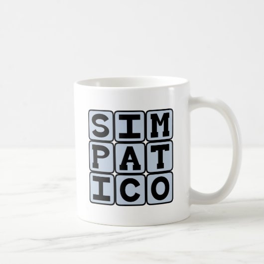 Simpaticoのうまくやるべき簡単 コーヒーマグカップ (右)