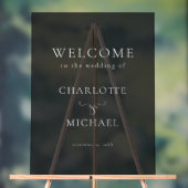 SIMPEL, "エレガントWELCOME"'結婚's アクリルサイン (ニュートラル)