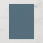 Simpel elegant Einladung Antwortkarte RSVP エンクロージャーカード (裏面)