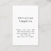 Simpel Pattern名刺 名刺 (正面)