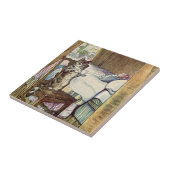 Simpkinは猫茶-ベアトリックスの陶工--に役立ちます タイル (側面)