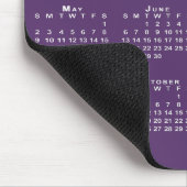 Simple 2027 Calendar 会社名 パープル マウスパッド (コーナー)