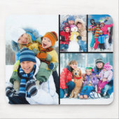 Simple 4 Photo Collage マウスパッド (正面)
