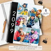 Simple 4 Photo Collage Personalized Planner プランナー手帳