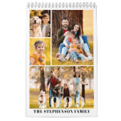 Simple 4 Photos Per Month カレンダー (カバー)