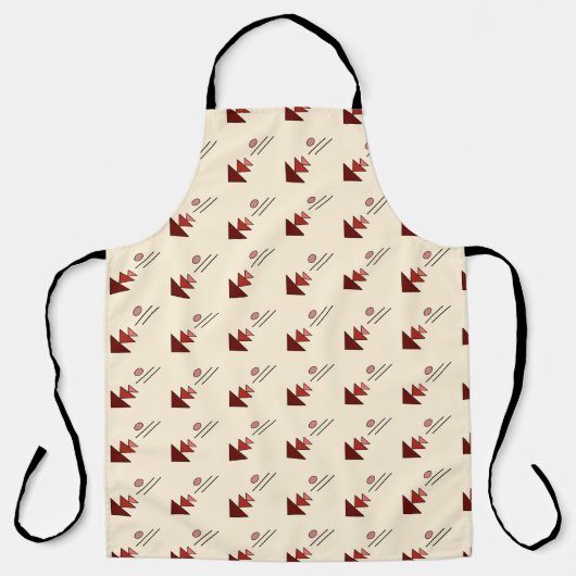 Simple Abstract エプロン (正面)