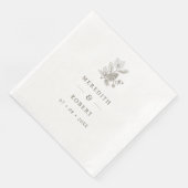 Simple Acorns & Pinecone Fall Wedding Names (コーナー)