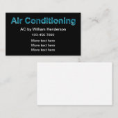 Simple Air Conditioning Repairman 名刺 (正面/裏面)