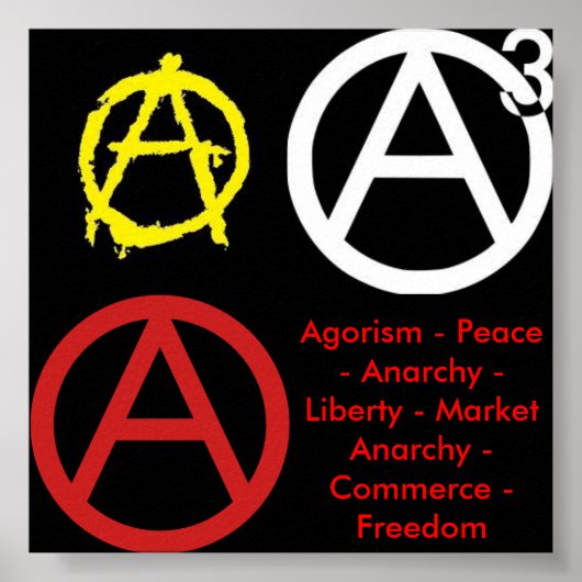 Simple Anarchy Poster ポスター (正面)