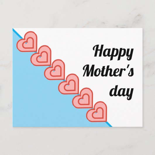 Simple and Beautiful with Heart ポストカード (正面)