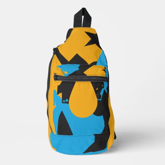 Simple and Bold Tears スリングバッグ (正面)