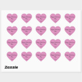 Simple and Cute Valentines Day Stickers ハートシール (シート)